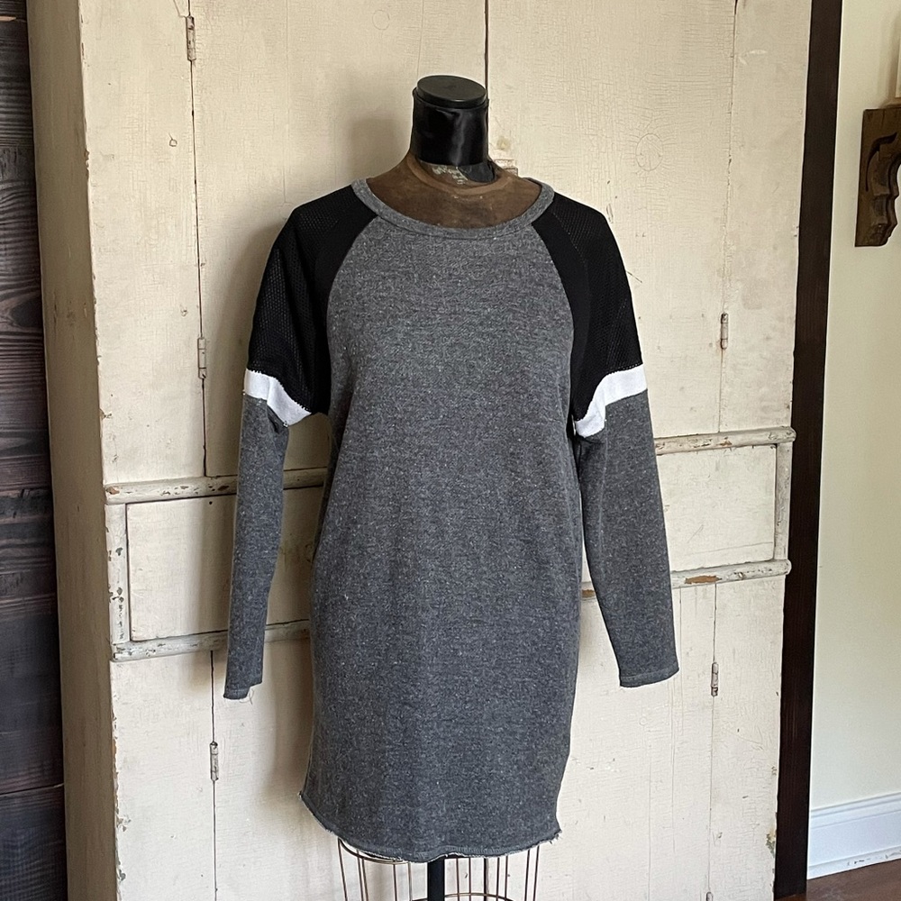 Lucca Couture Color Block Fleece Dress / Tunic for Urban Outfitters - FINAL SALE